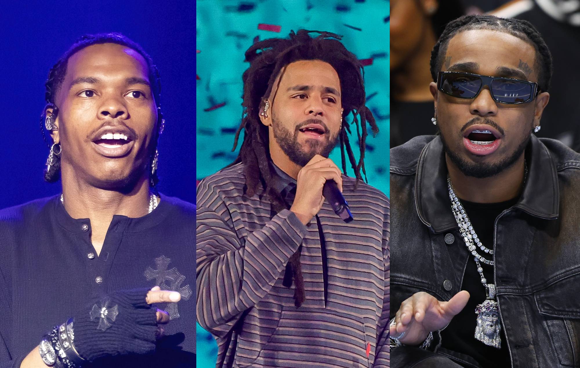 Lil Baby разам з J. Cole і Quavo на шоу на дзень нараджэння ў Атланце