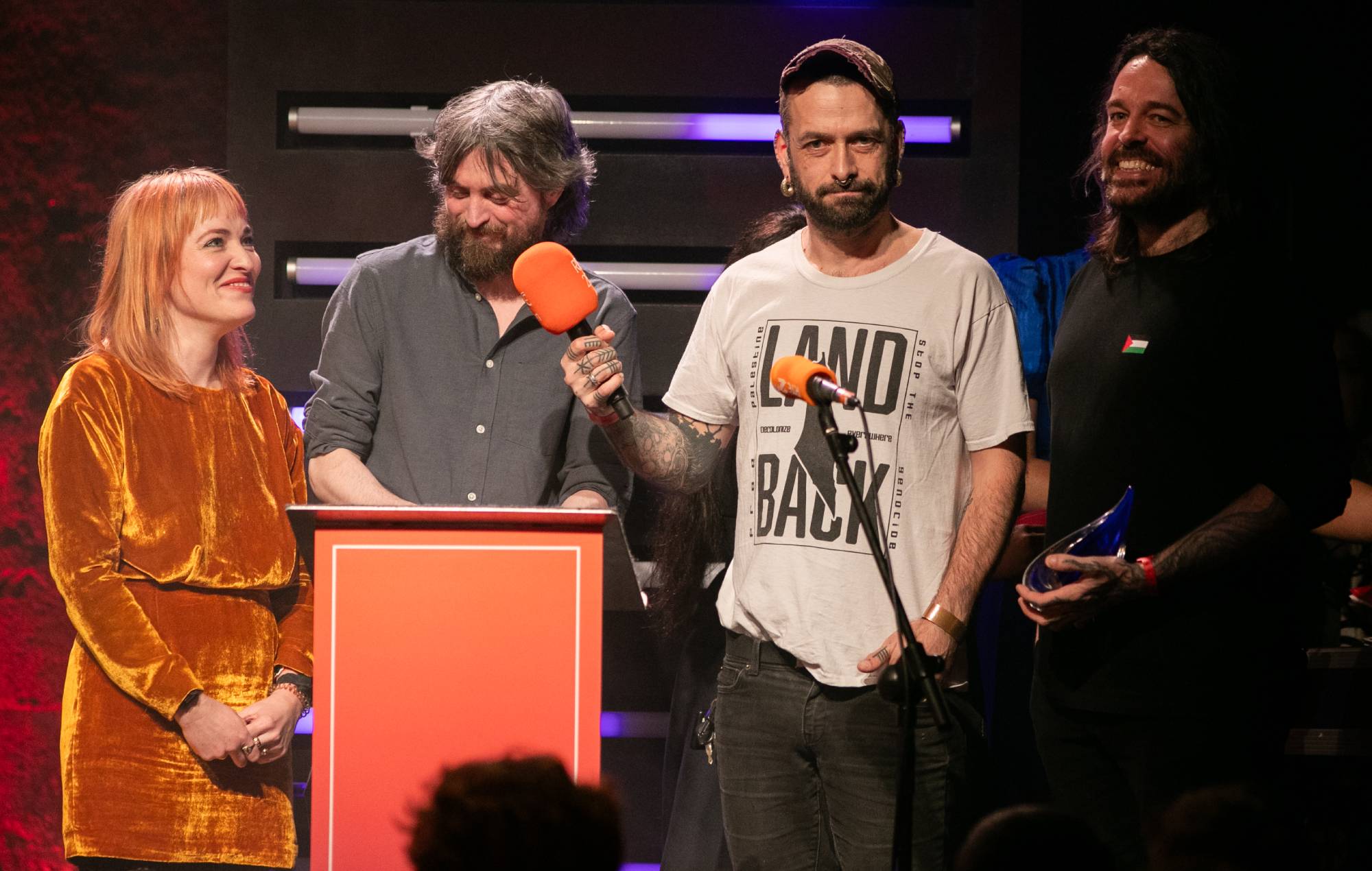 CMAT абурае RTÉ за тое, што ён адмовіўся ад уручэння прэміі Lankum's Choice Prize праз салідарнасць з Палестынай