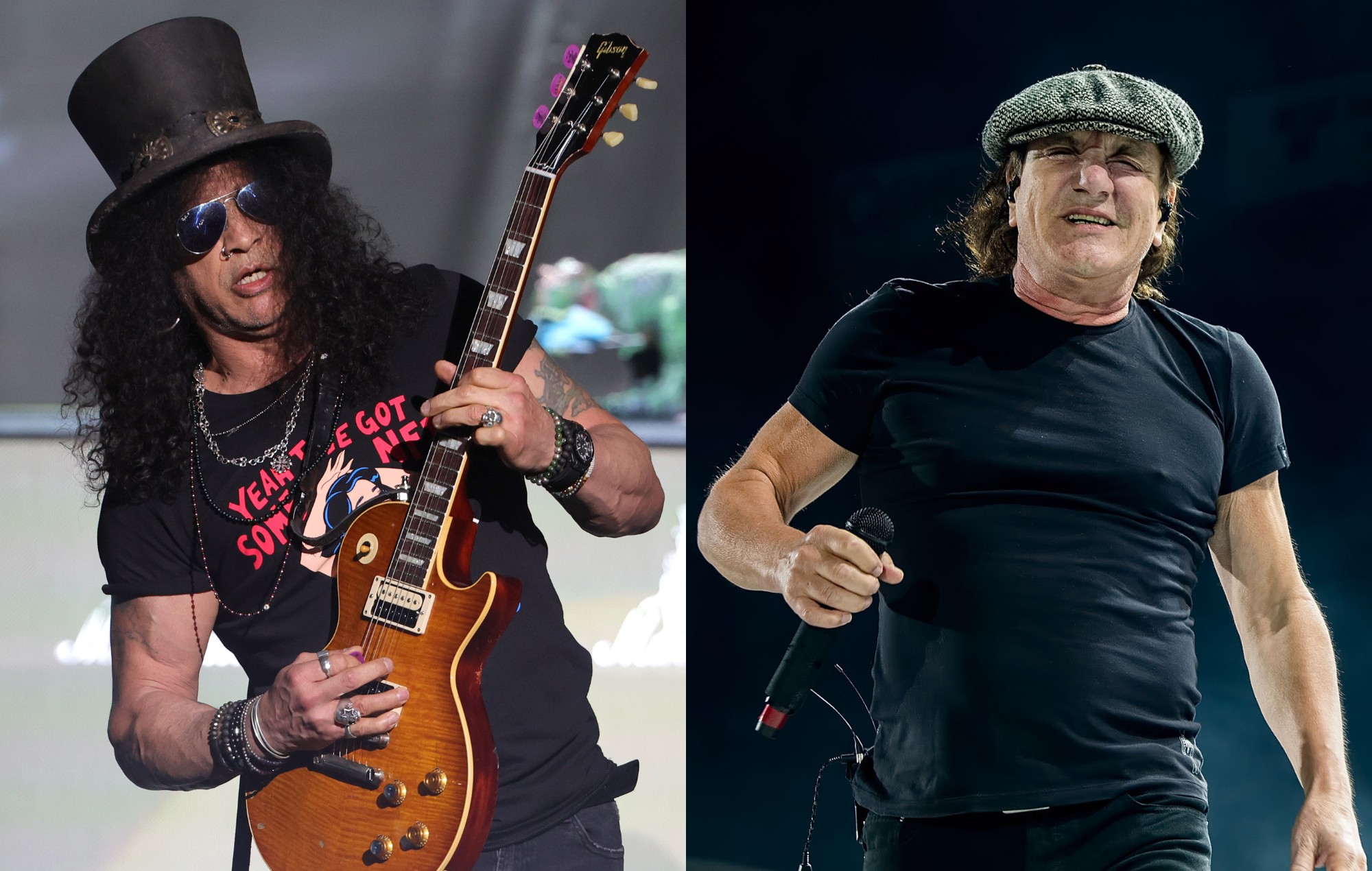 Слэш пра тое, як Браян Джонсан з AC/DC з'явіўся ў яго альбоме
