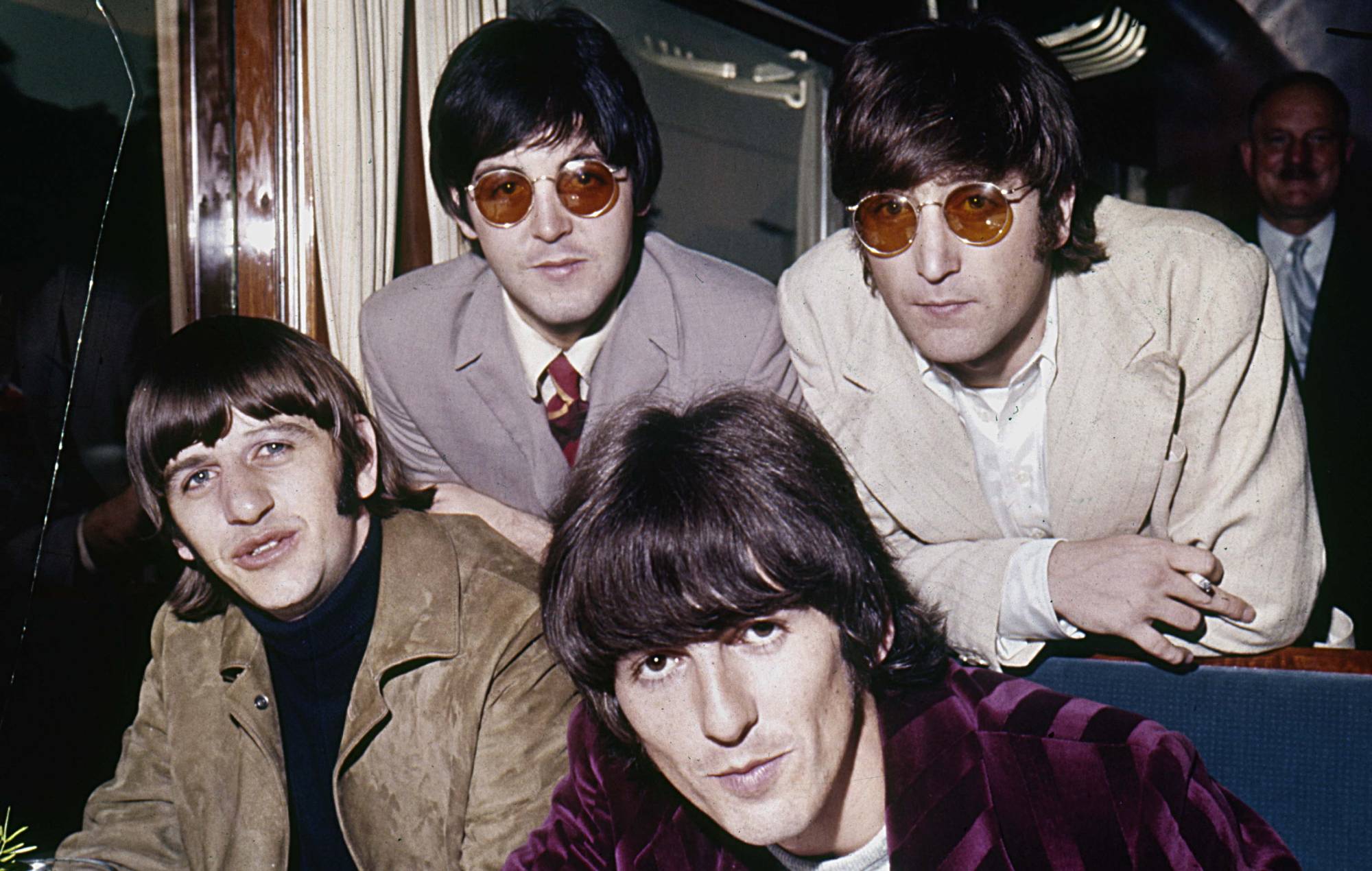 Блакітная таблічка, усталяваная на доме дзяцінства Джорджа Харысана ў Ліверпулі