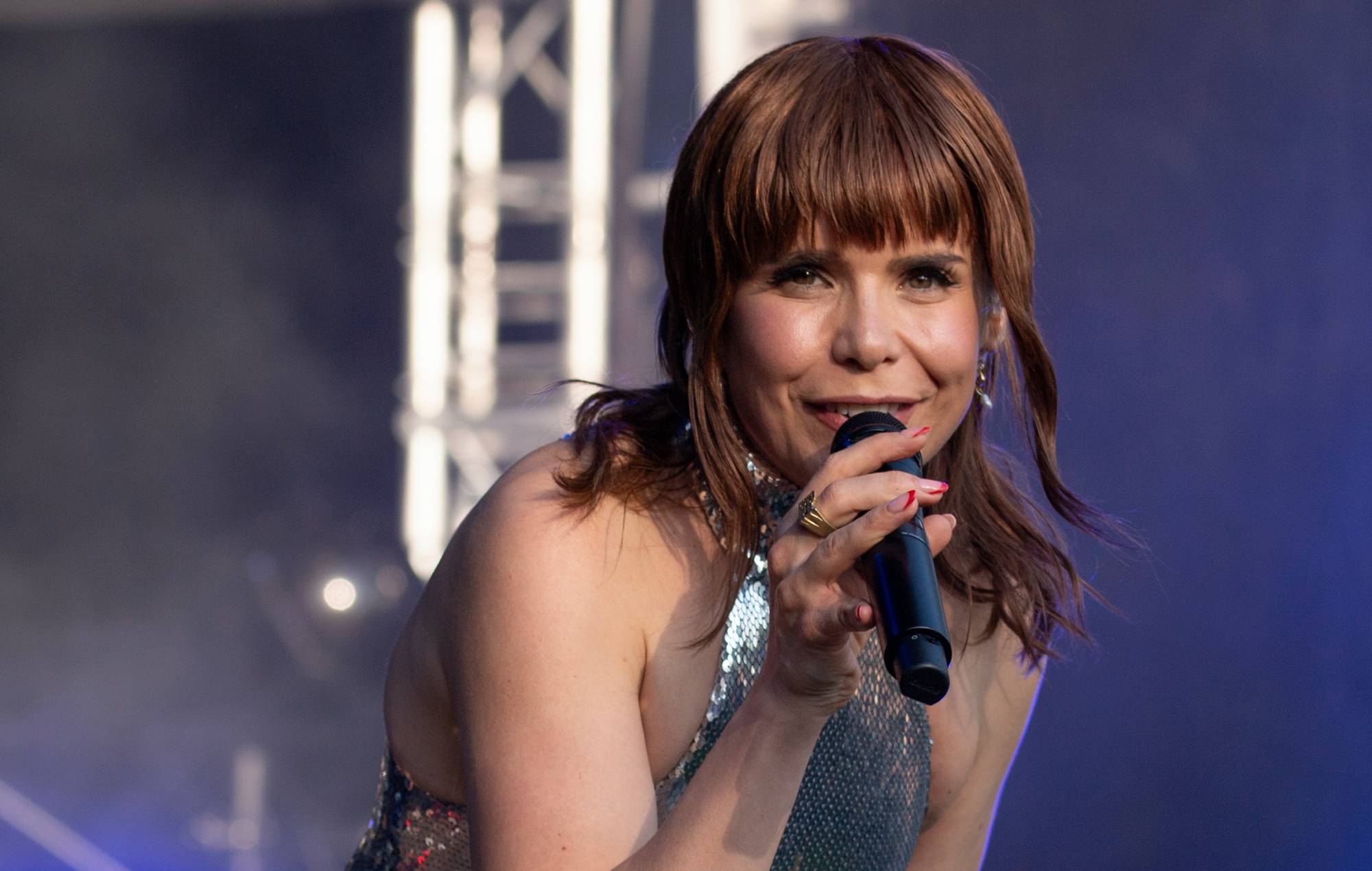 Палома Фэйт пакінула "трэсціся" пасля "сэксісцкага" абмену з вядучым "Голасу", які быў выключаны з шоу