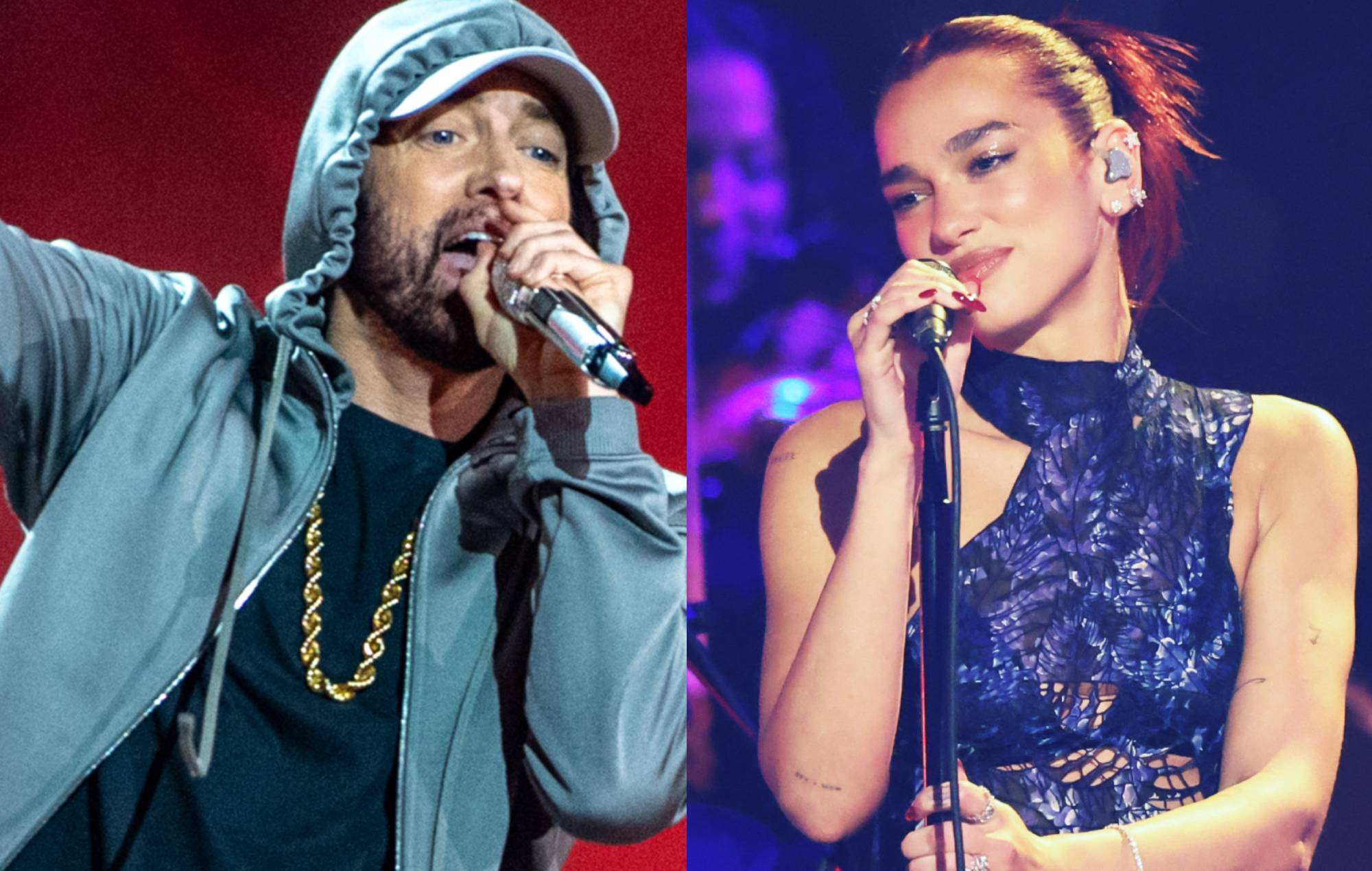 Глядзіце сінглы Foster The People "Houdini" Дуа Ліпы і Эмінема