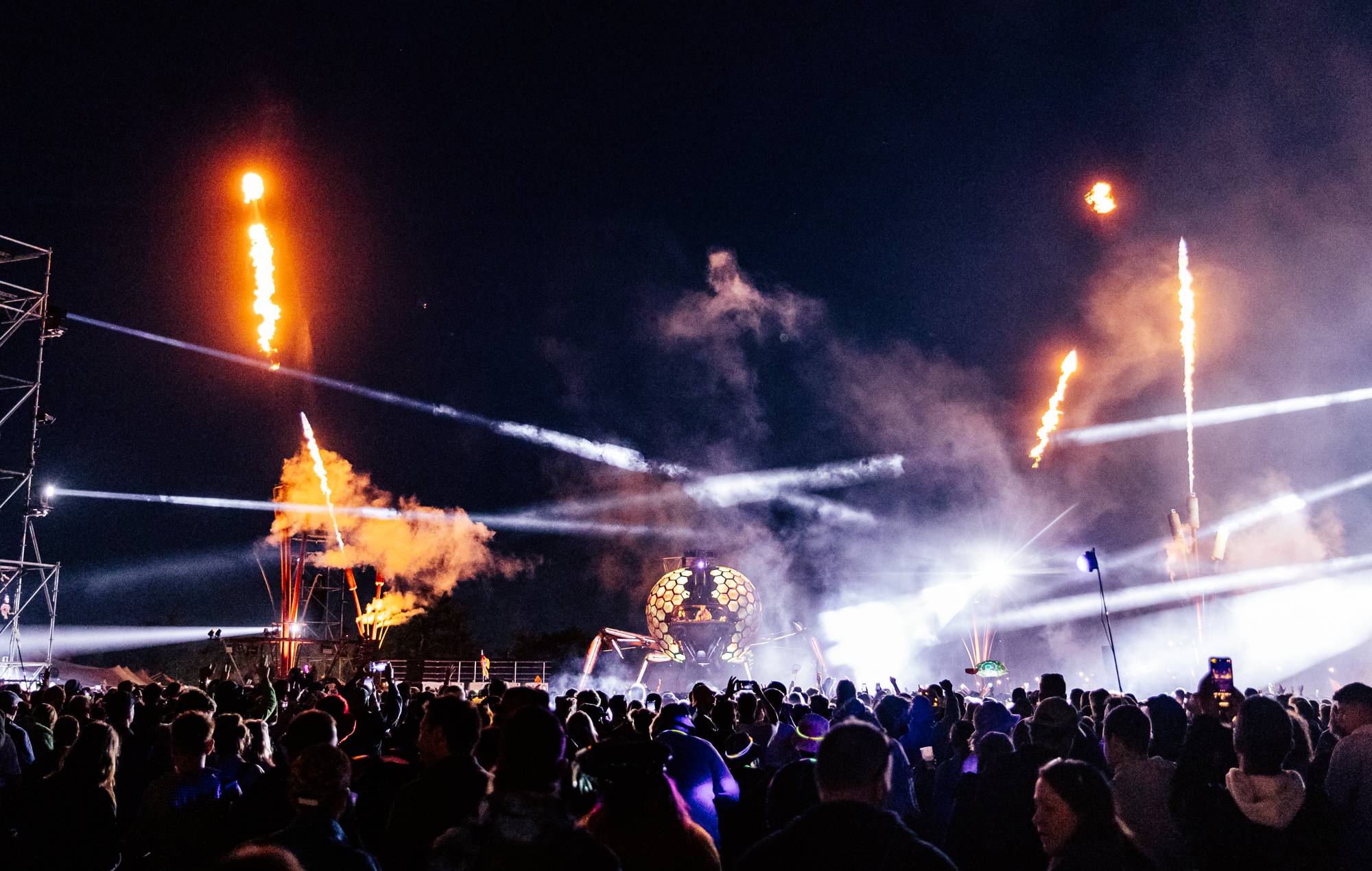 The new Dragonfly at Arcadia, Glastonbury 2024. Credit: Andy Ford for NME