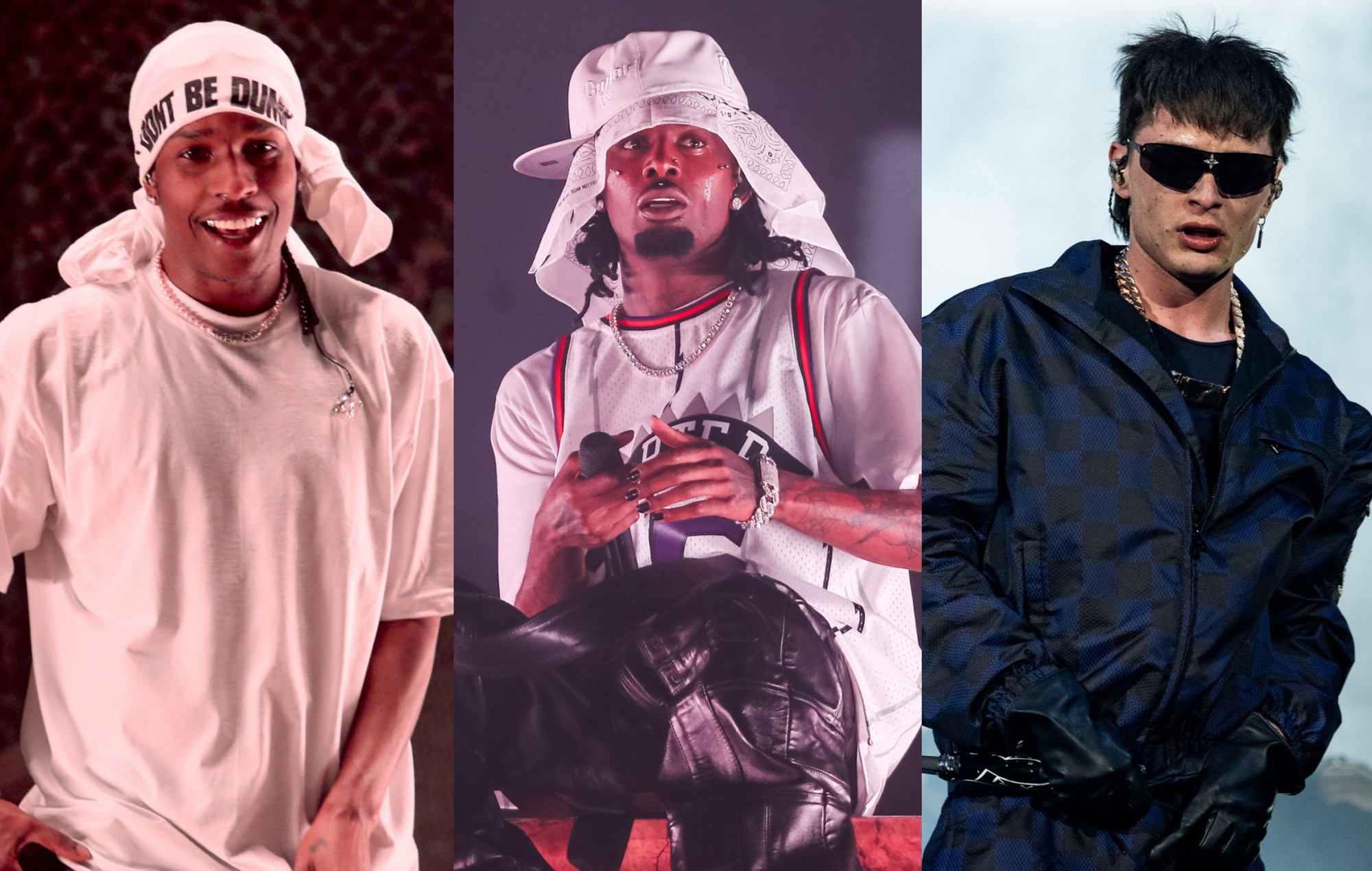 A$AP Rocky, Playboi Carti і Peso Pluma узначальваюць склад