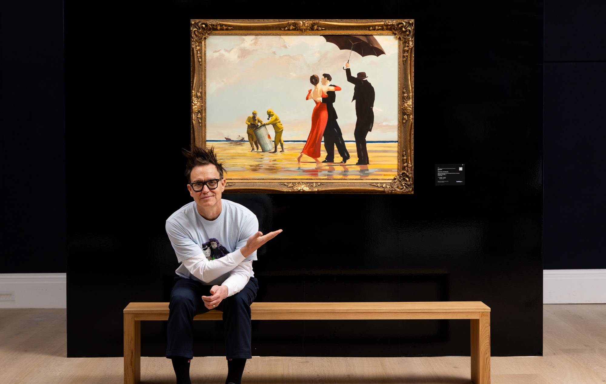 "Сырая нафта" Бэнксі (Vettriano) ", які належыць Марку Хопусу Blink-182-прадаецца за 4,3 мільёна фунтаў стэрлінгаў
