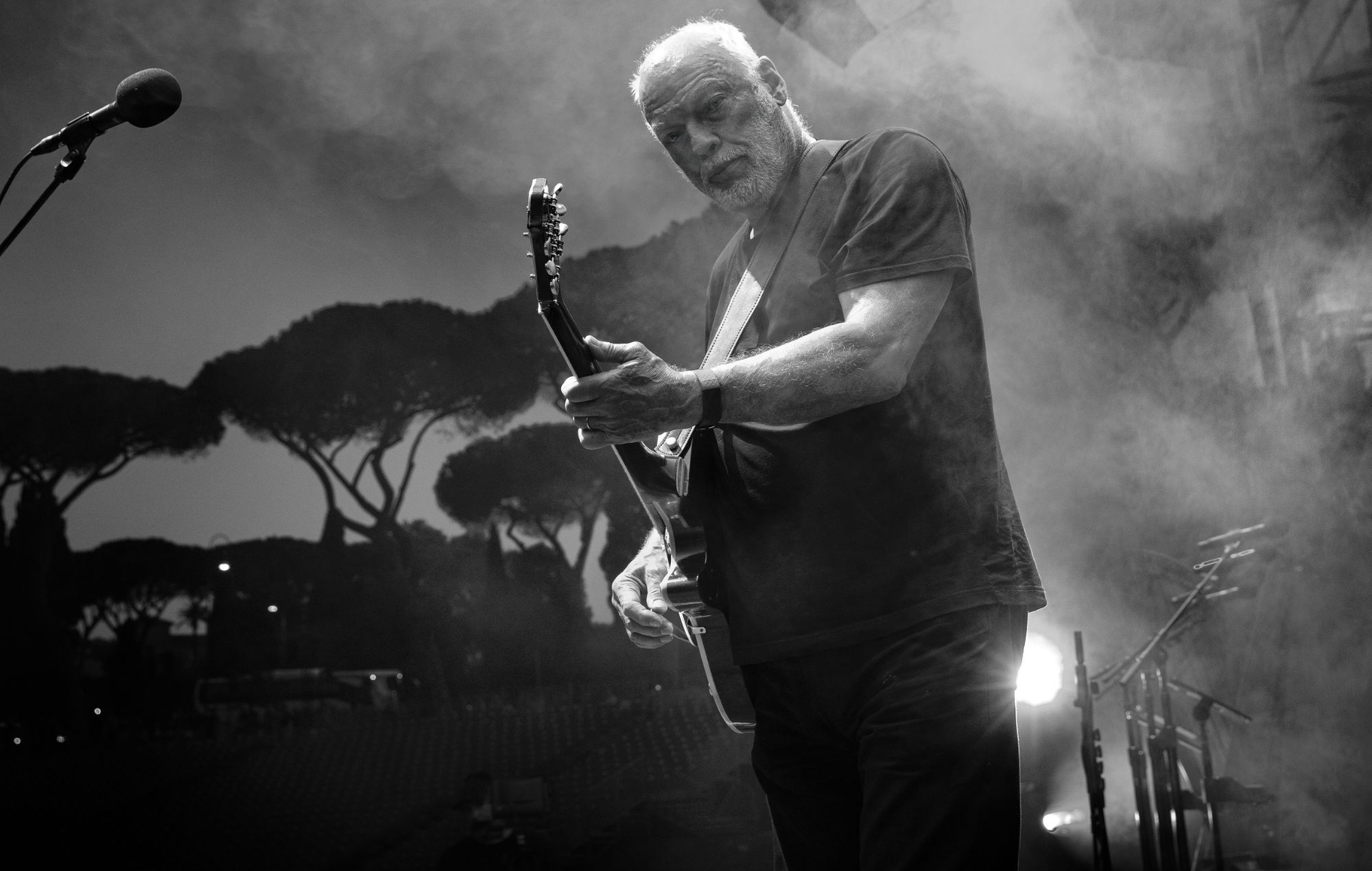 Дэвід Гілмур абвяшчае "Live at Circus Maximus, Rome 'Live Movie