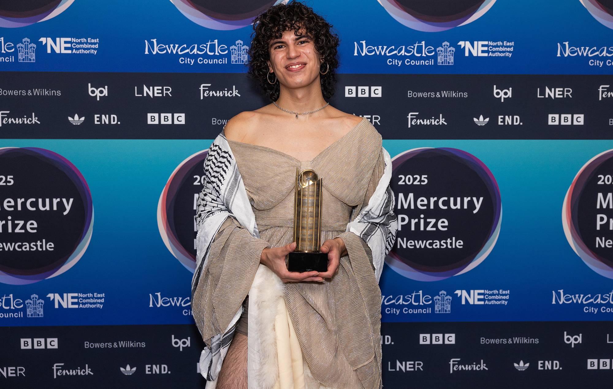 Jacob Alon attends the 2025 Mercury Prize nominations announcement (Photo by Simon Ackerman/WireImage)