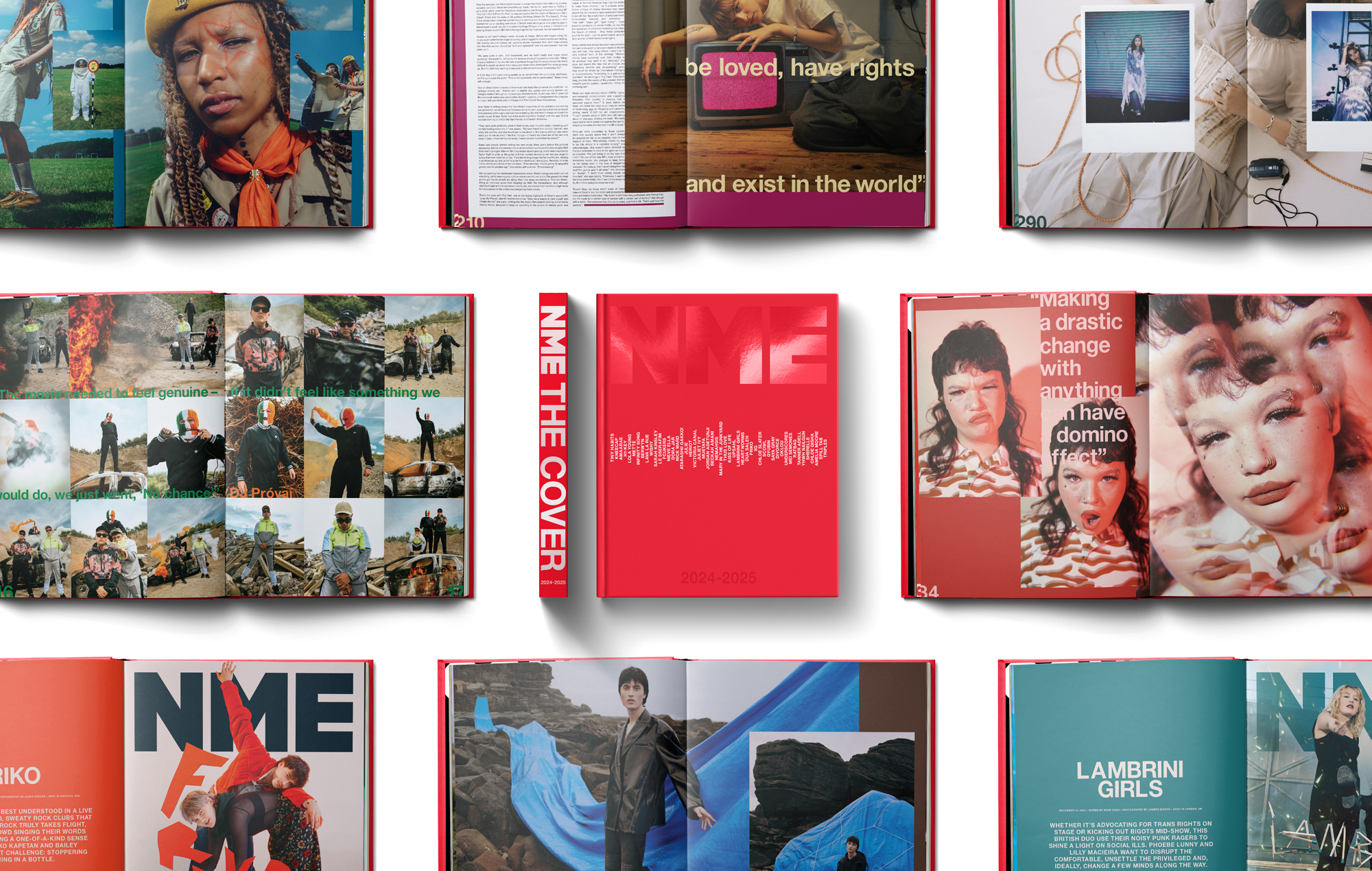 NME анансуе часопісную кнігу "The Cover 2024–2025".