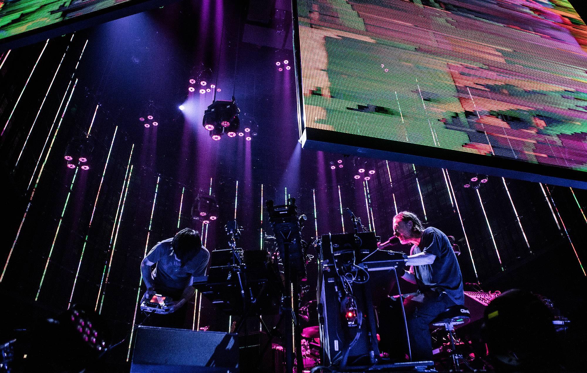 Сотні прыхільнікаў Radiohead сабраліся на караоке-вечарыну пасля адмены канцэрта ў Капенгагене