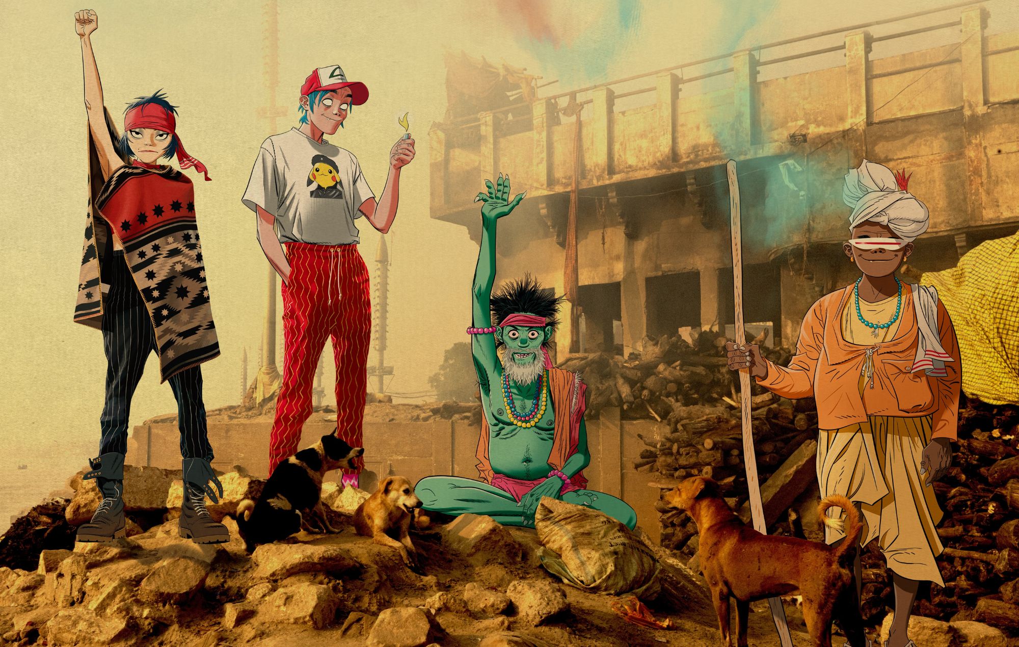 Gorillaz падзяліліся двума спадарожнымі трэкамі, "The Hardest Thing" і "Orange County", з удзелам Bizarrap, Кара Джэксан і Анушкі Шанкар