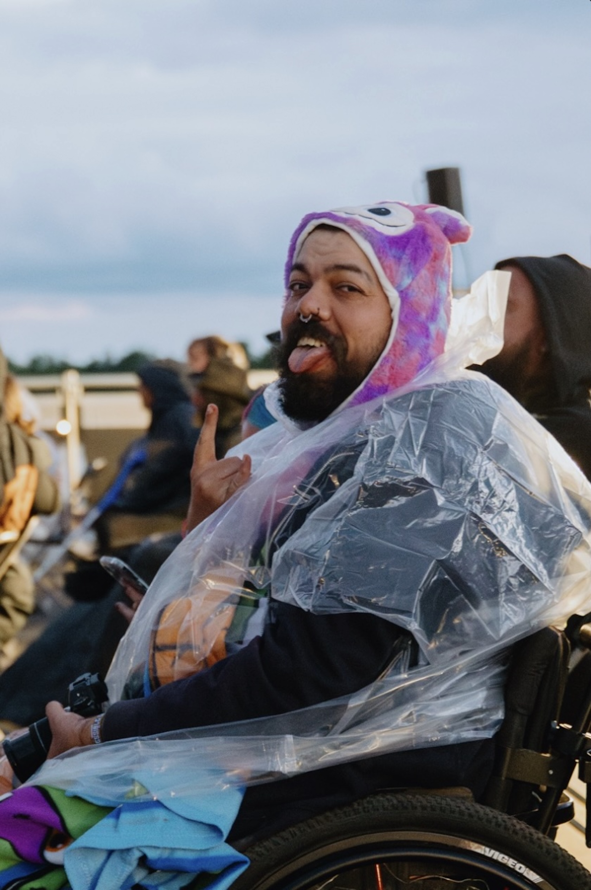 Спампаваць фестывальны вентылятар. КРЭДЫТ: Сара Луіза Бенэт