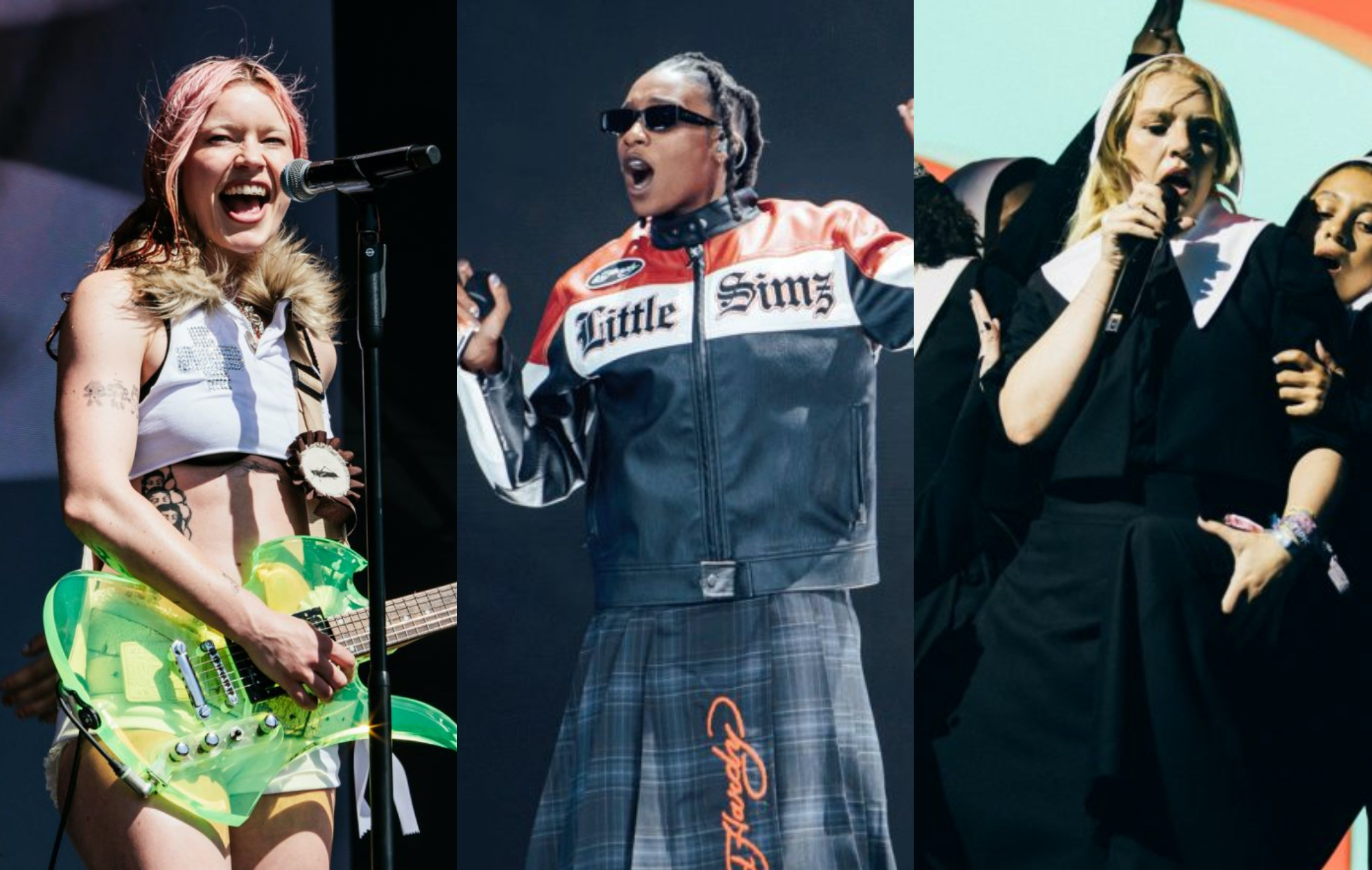 Вядучы склад Little Simz, Self Esteem, Tems і Wet Leg