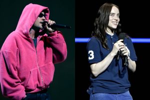 Глядзіце, як Джасцін Бібер прадстаўляе Білі Айліш у ролі “Адзінокай дзяўчыны менш” на другіх выходных Каачэлы