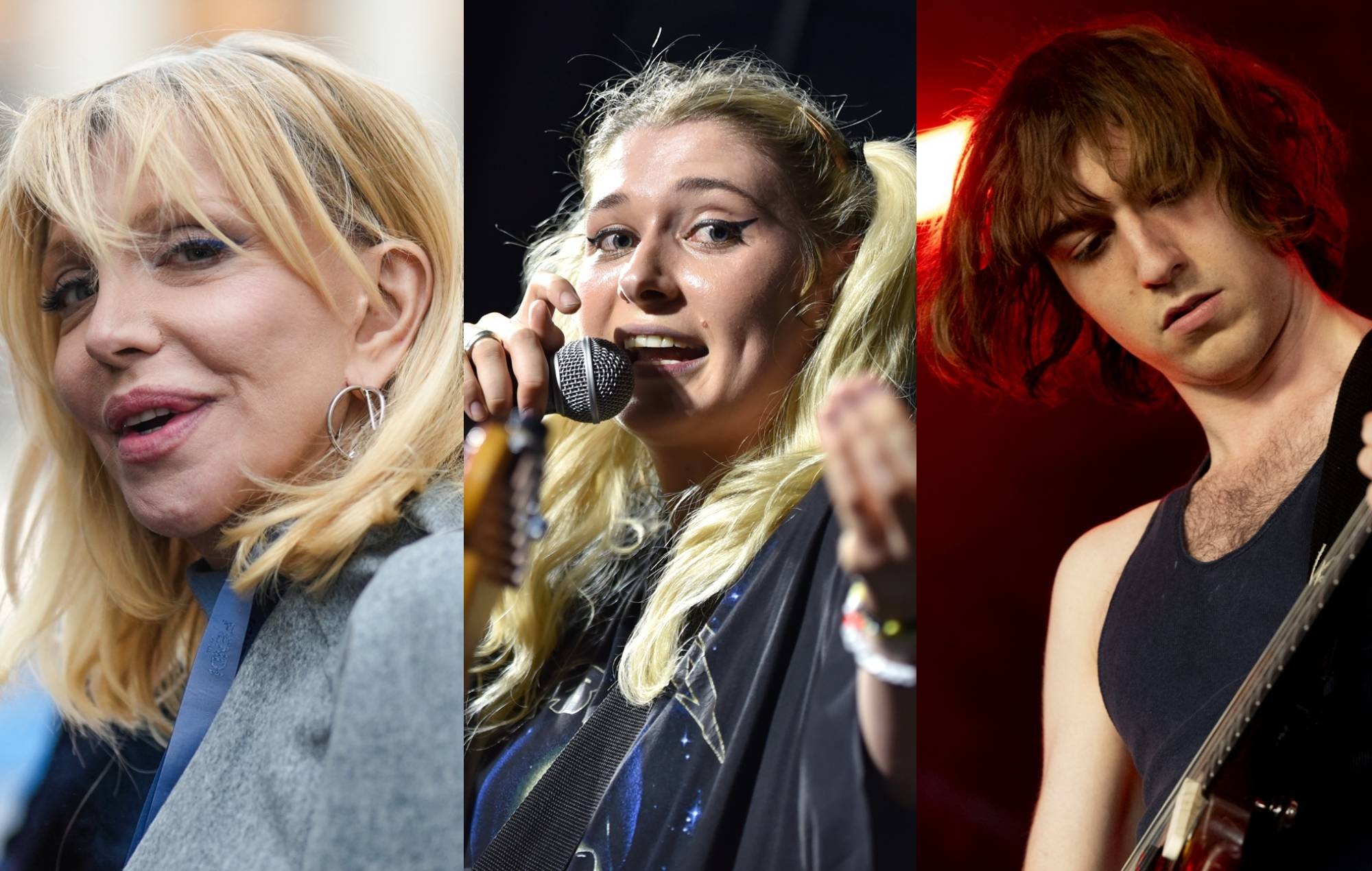 Глядзіце, як Кортні Лаў і Baby Queen спяваюць песню Geese "Au Pays Du Cocaine"