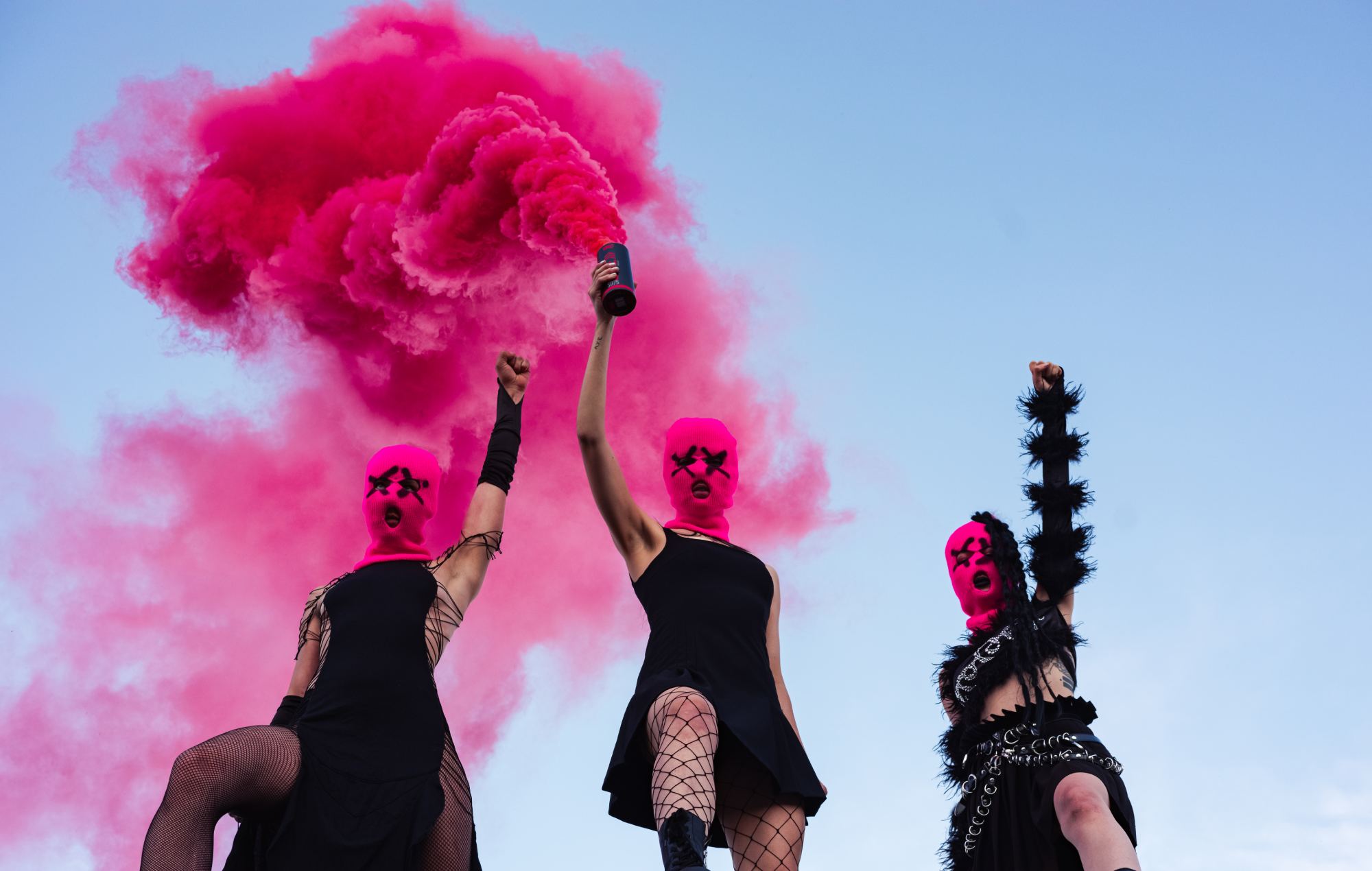 Pussy Riot ў Маскве. Аўтар: Макс Аўдзееў