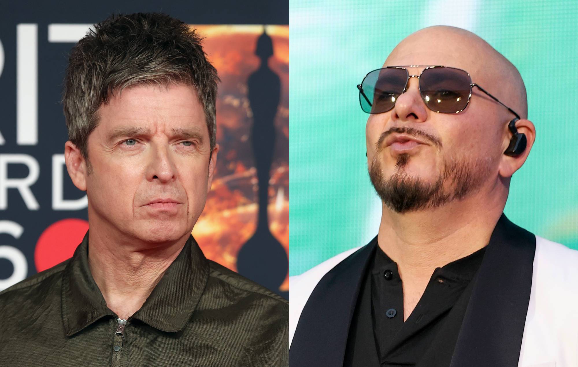 Pitbull выконвае кавер на "Wonderwall" Oasis на канцэрце BST у Гайд-парку