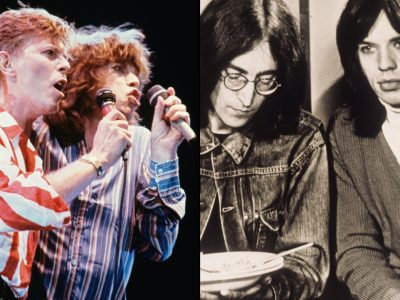 Мік Джагер з The Rolling Stones тлумачыць рознымі спосабамі, якімі ён «канкураваў» з Дэвідам Боўі і Джонам Ленанам