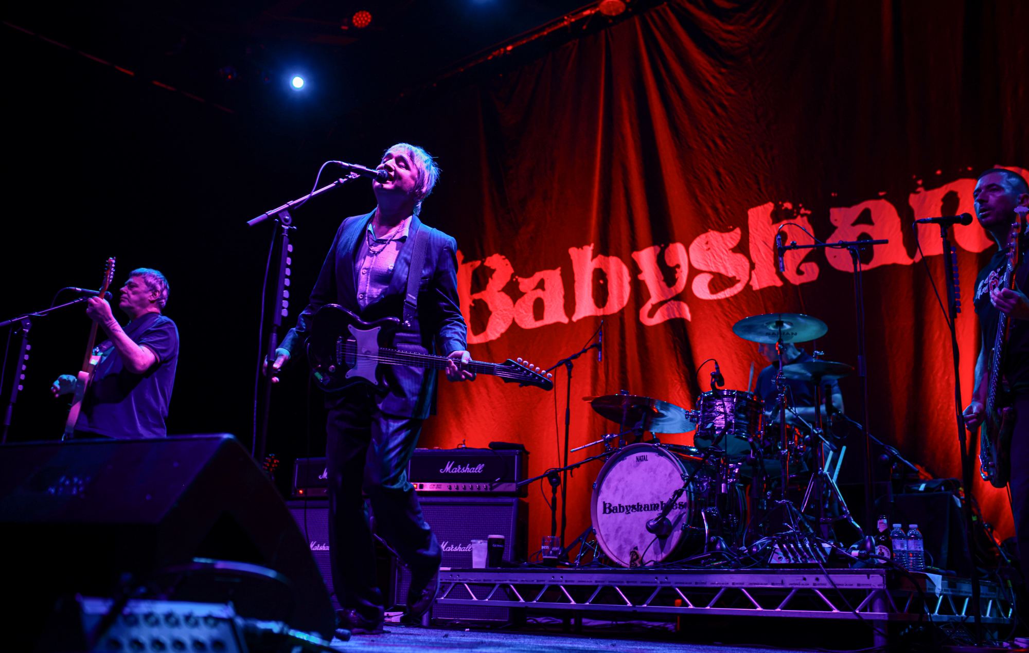 Піт Доэрці і Babyshambles выступаюць на Vicar Street у Дубліне, Ірландыя. (Фота Дэбі Хікі/Getty Images)
