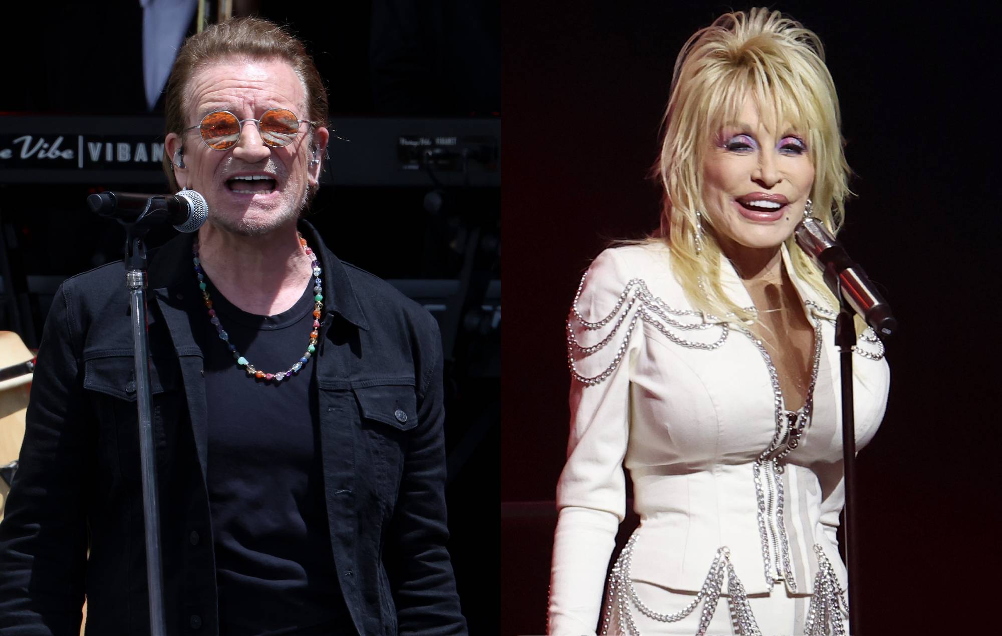 Долі Партан будзе пасмяротна ўдзельнічаць у новай песні U2 "Torn" - у апошні запіс яе выступлення