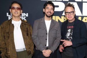 Марк Хопус з Blink-182 расказаў, як ён спяваў на нявыдадзенай песні Linkin Park