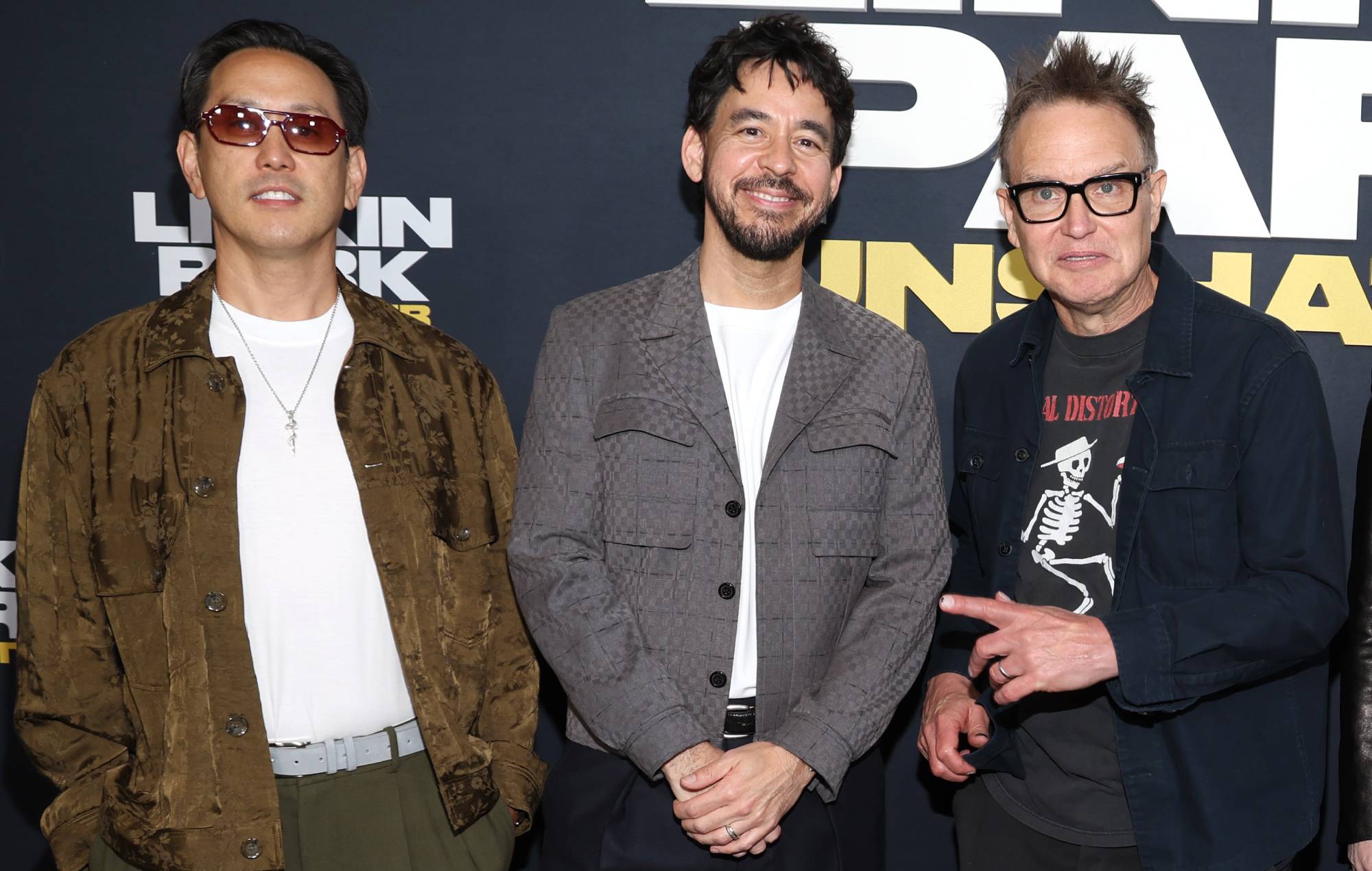 Марк Хопус з Blink-182 расказаў, як ён спяваў на нявыдадзенай песні Linkin Park