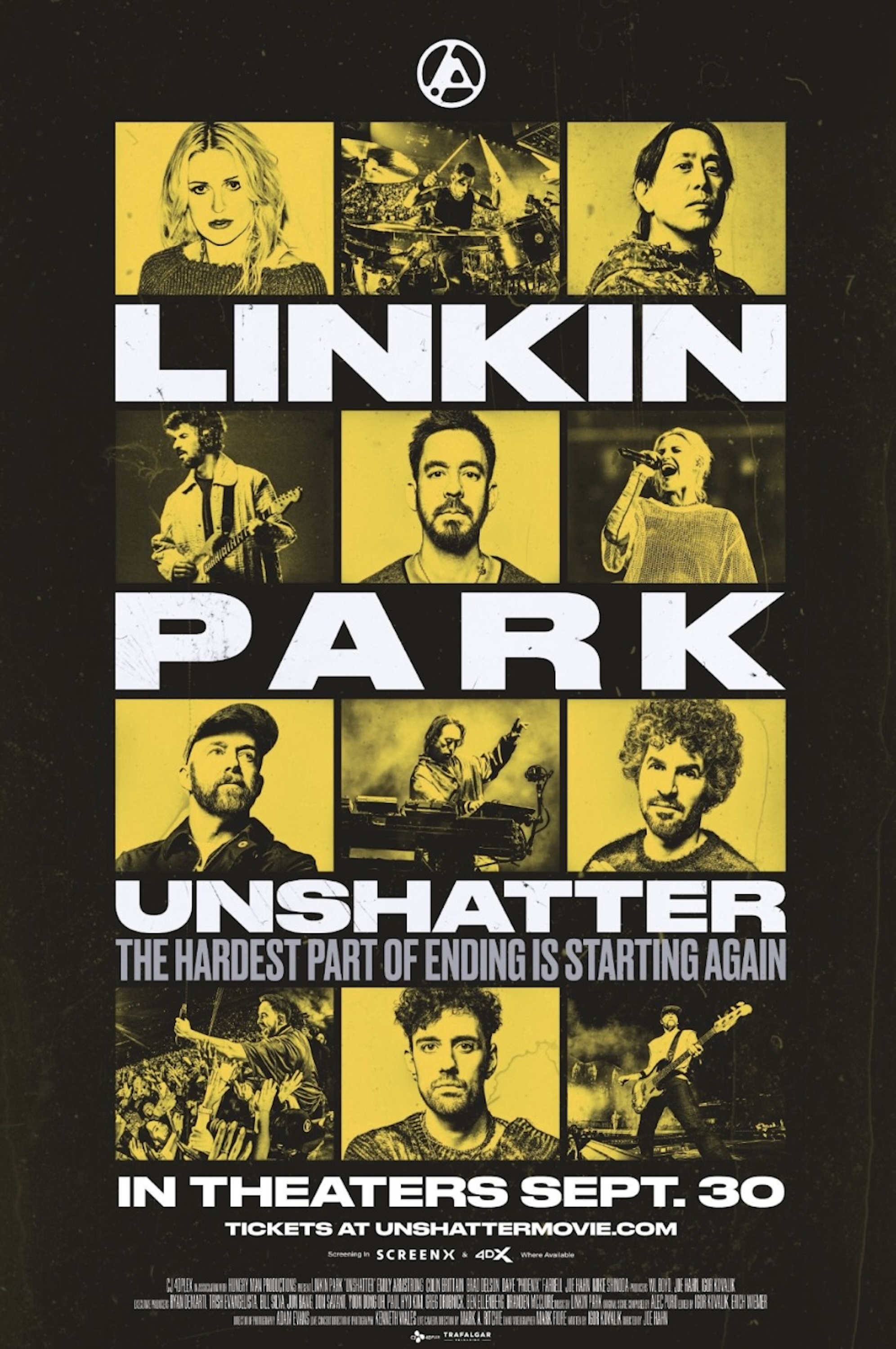 Постэр Linkin Park «Unshatter».