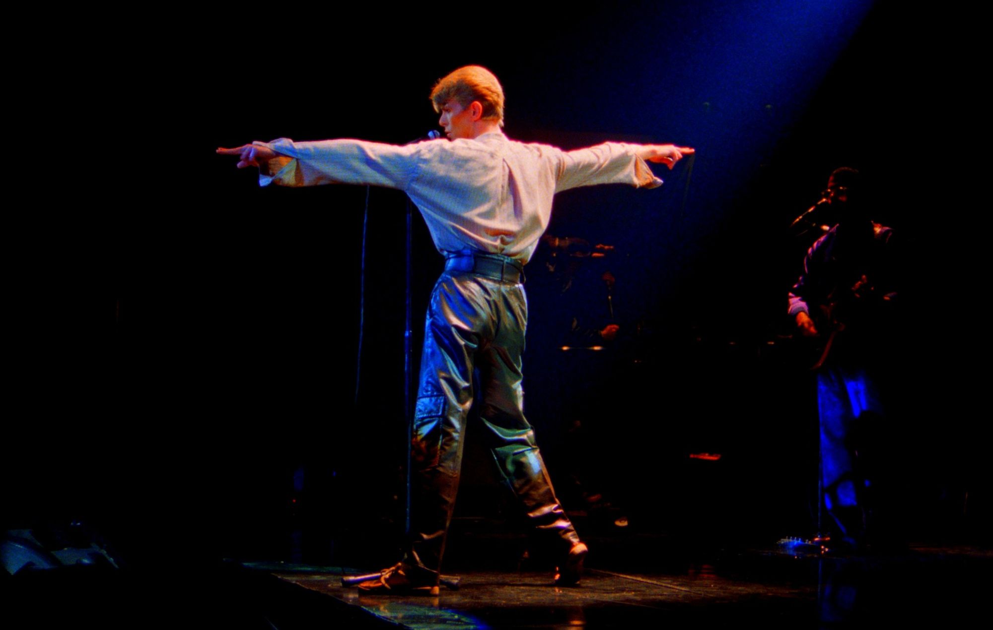Дэвід Боўі 1978 Earls Court. ®JTE Photo Credit Blackout