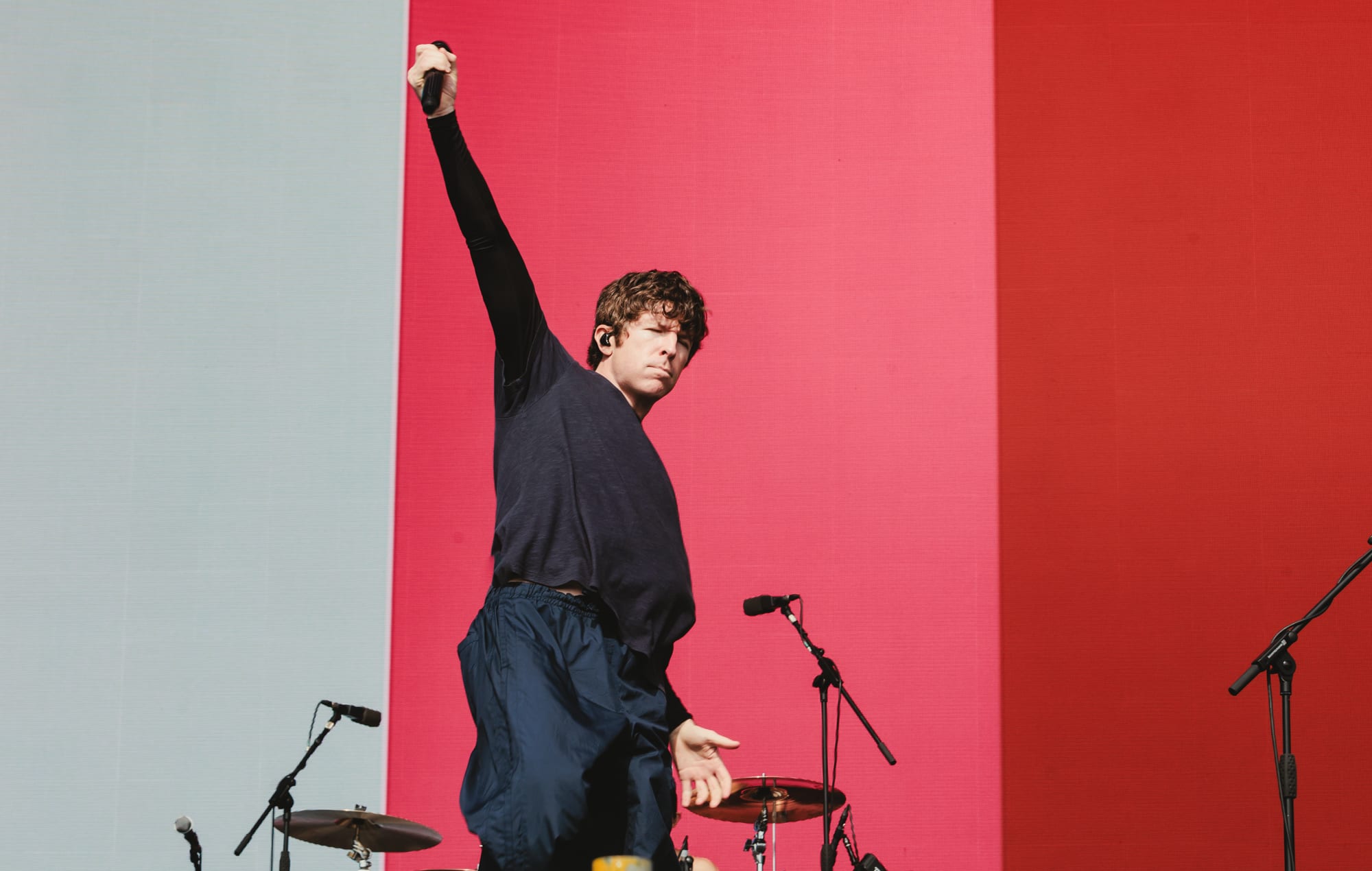 Turnstile perform live at Glastonbury 2025, photo by Andy Ford